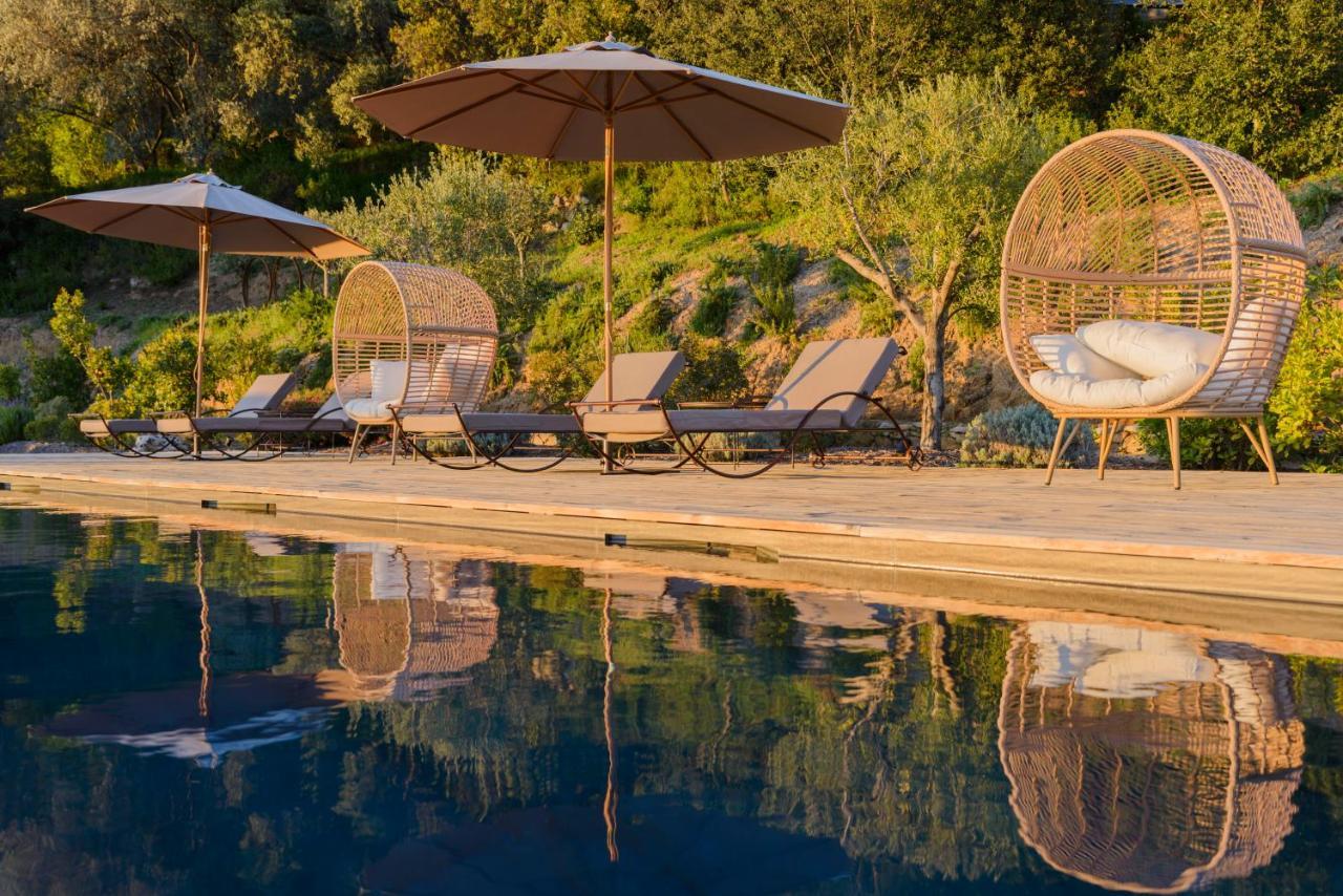 Terre De Maquis, Maison D'Hotes Vue Mer Corse Sari-D'orcino 外观 照片