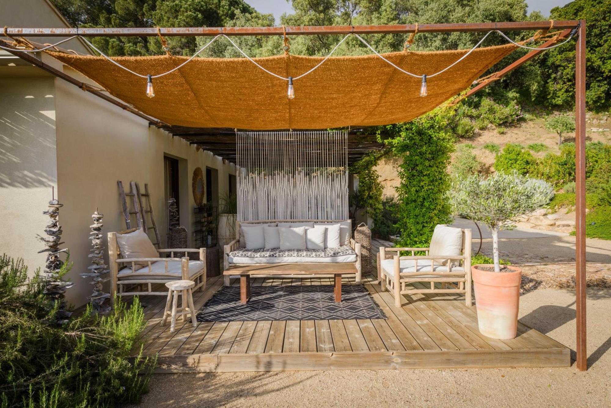 Terre De Maquis, Maison D'Hotes Vue Mer Corse Sari-D'orcino 外观 照片