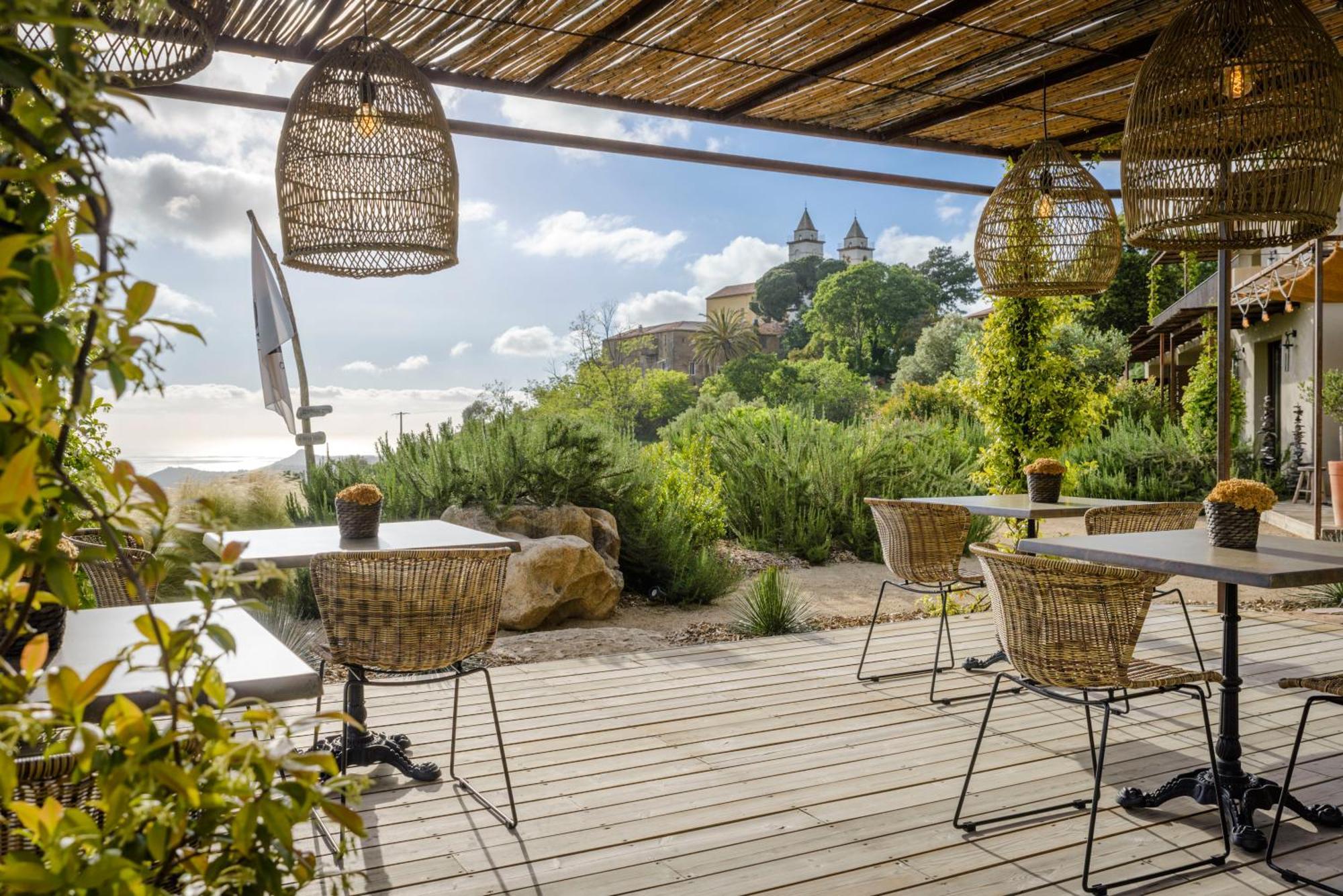 Terre De Maquis, Maison D'Hotes Vue Mer Corse Sari-D'orcino 外观 照片