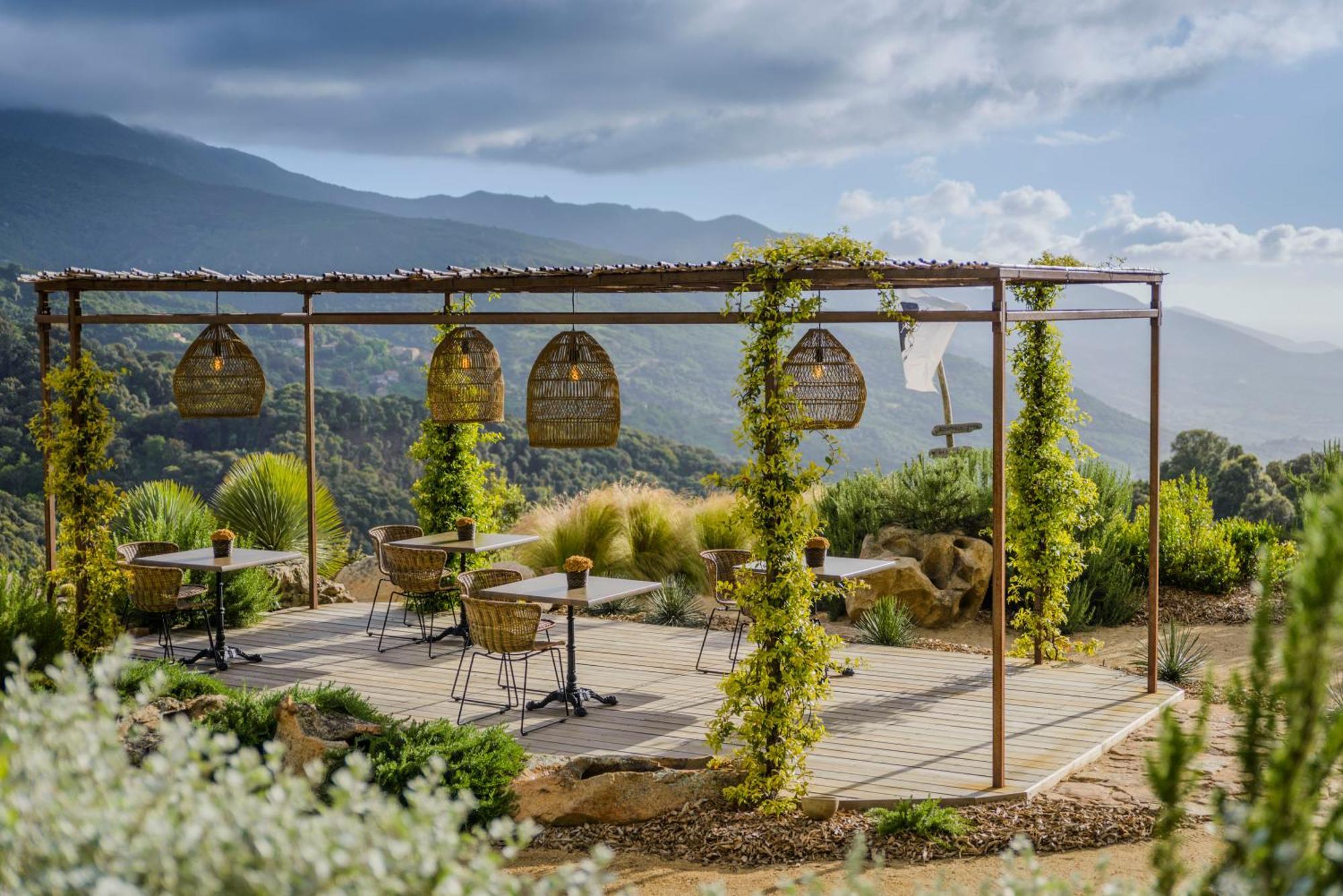 Terre De Maquis, Maison D'Hotes Vue Mer Corse Sari-D'orcino 外观 照片