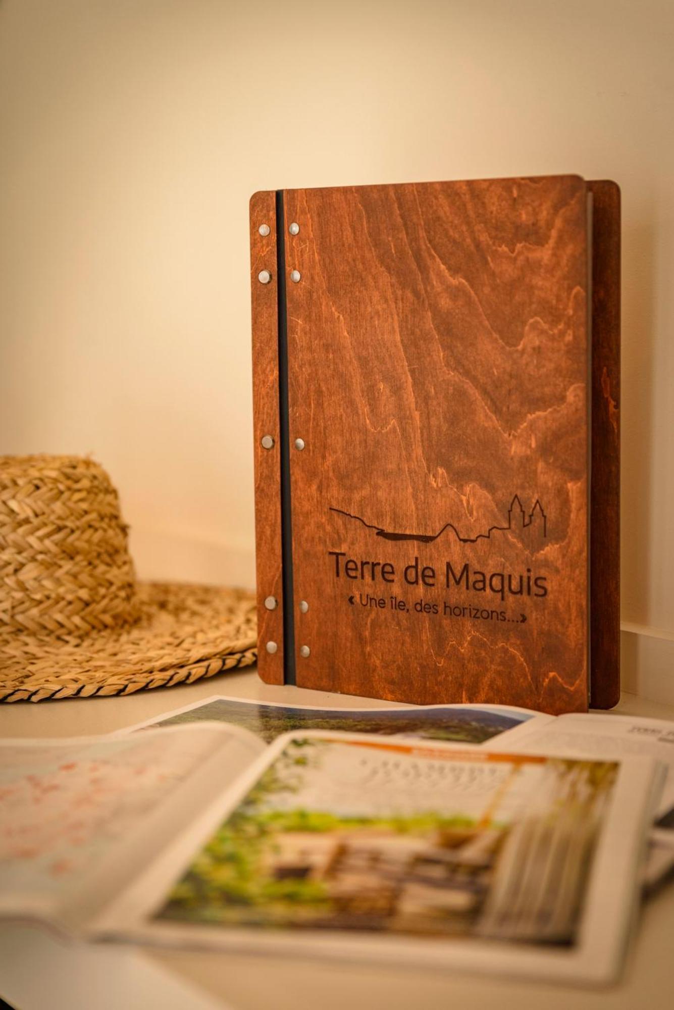 Terre De Maquis, Maison D'Hotes Vue Mer Corse Sari-D'orcino 外观 照片