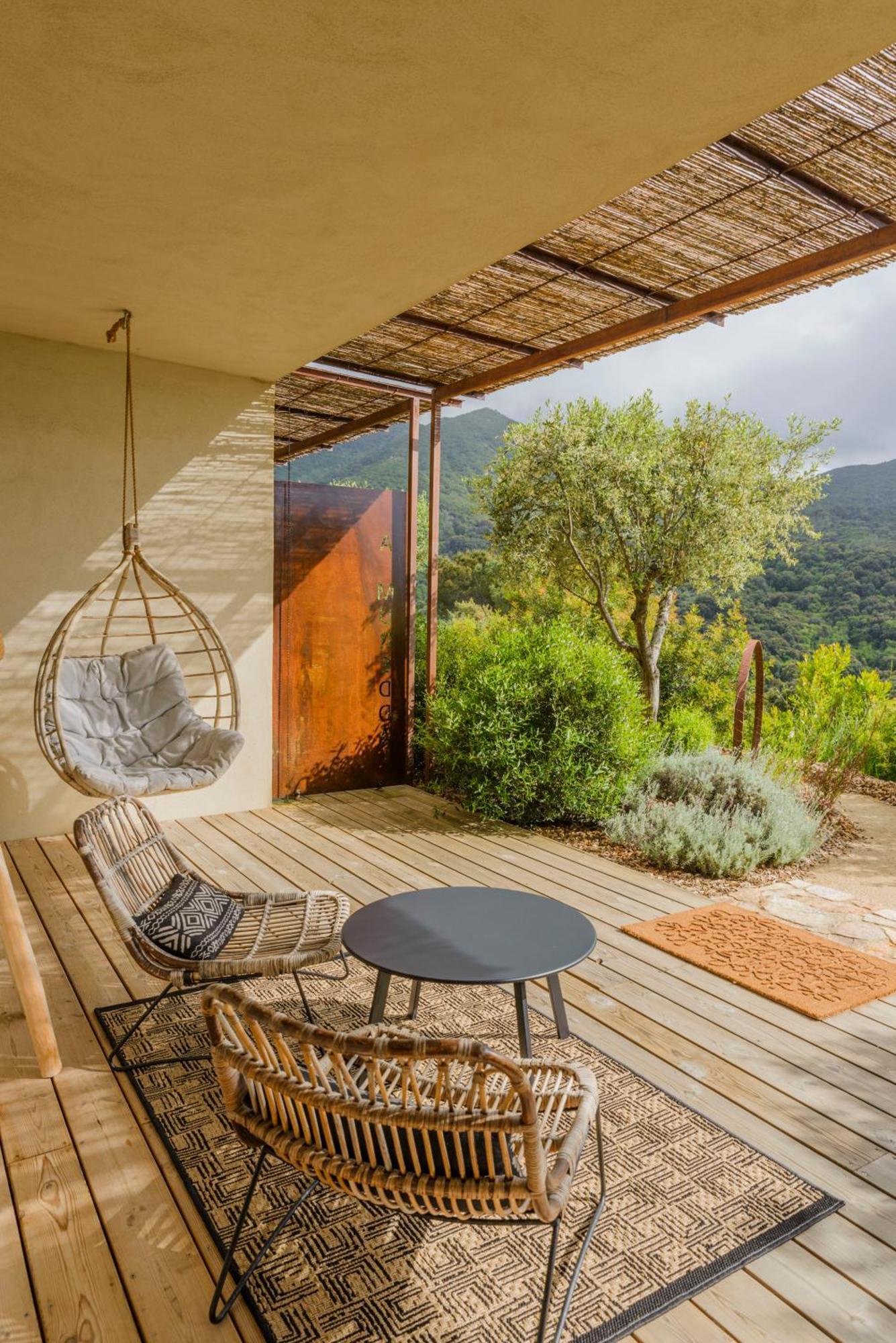 Terre De Maquis, Maison D'Hotes Vue Mer Corse Sari-D'orcino 外观 照片