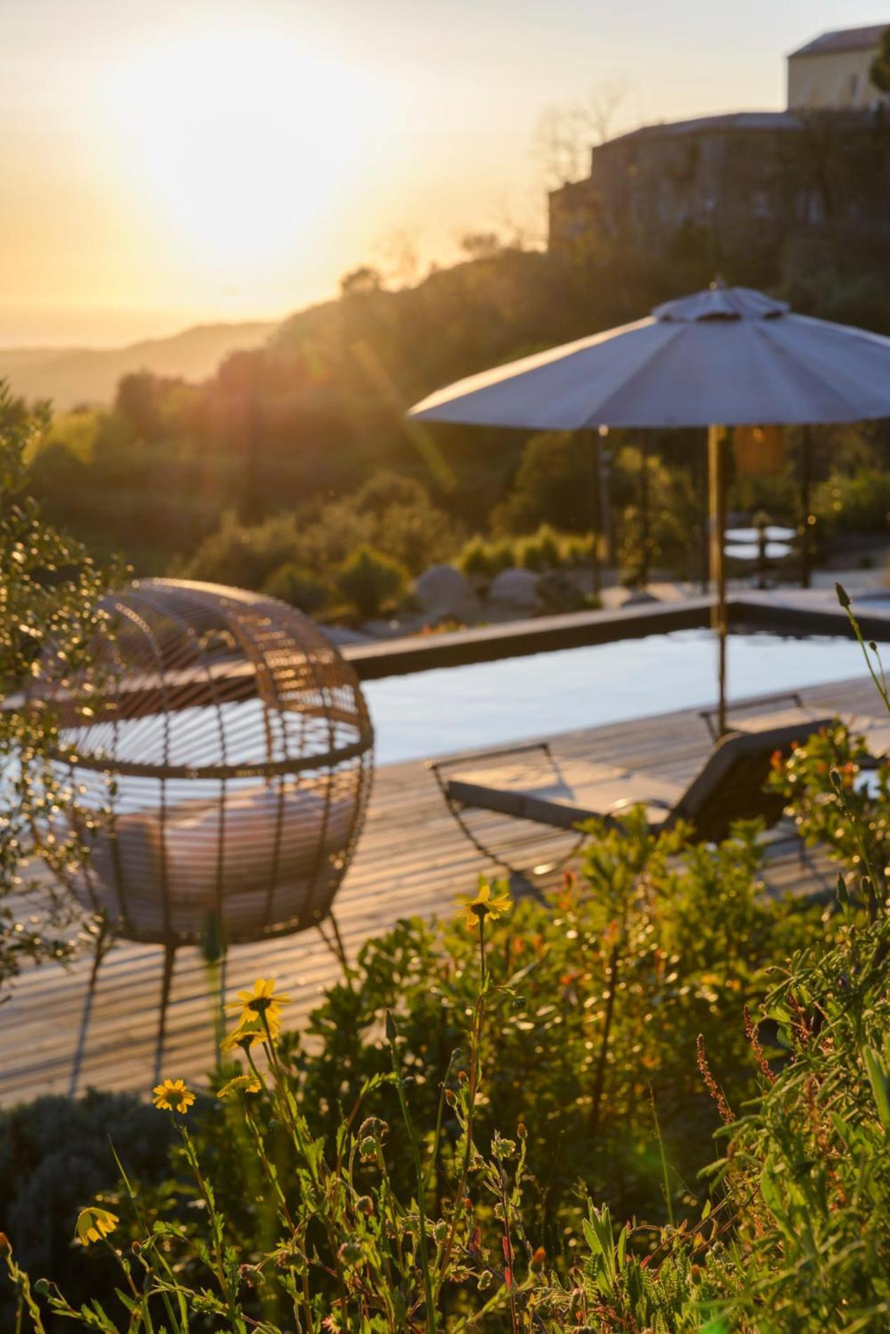 Terre De Maquis, Maison D'Hotes Vue Mer Corse Sari-D'orcino 外观 照片