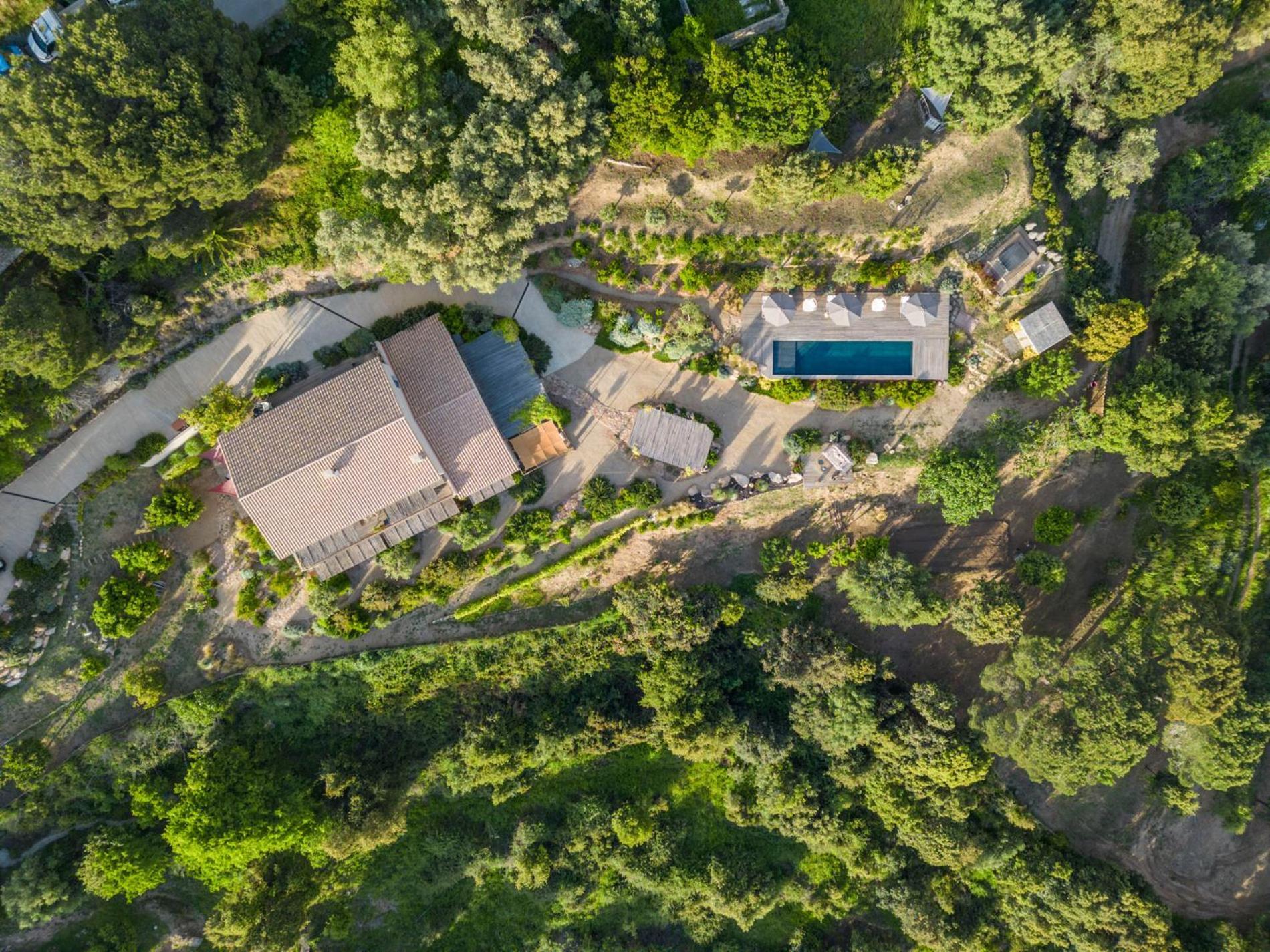 Terre De Maquis, Maison D'Hotes Vue Mer Corse Sari-D'orcino 外观 照片