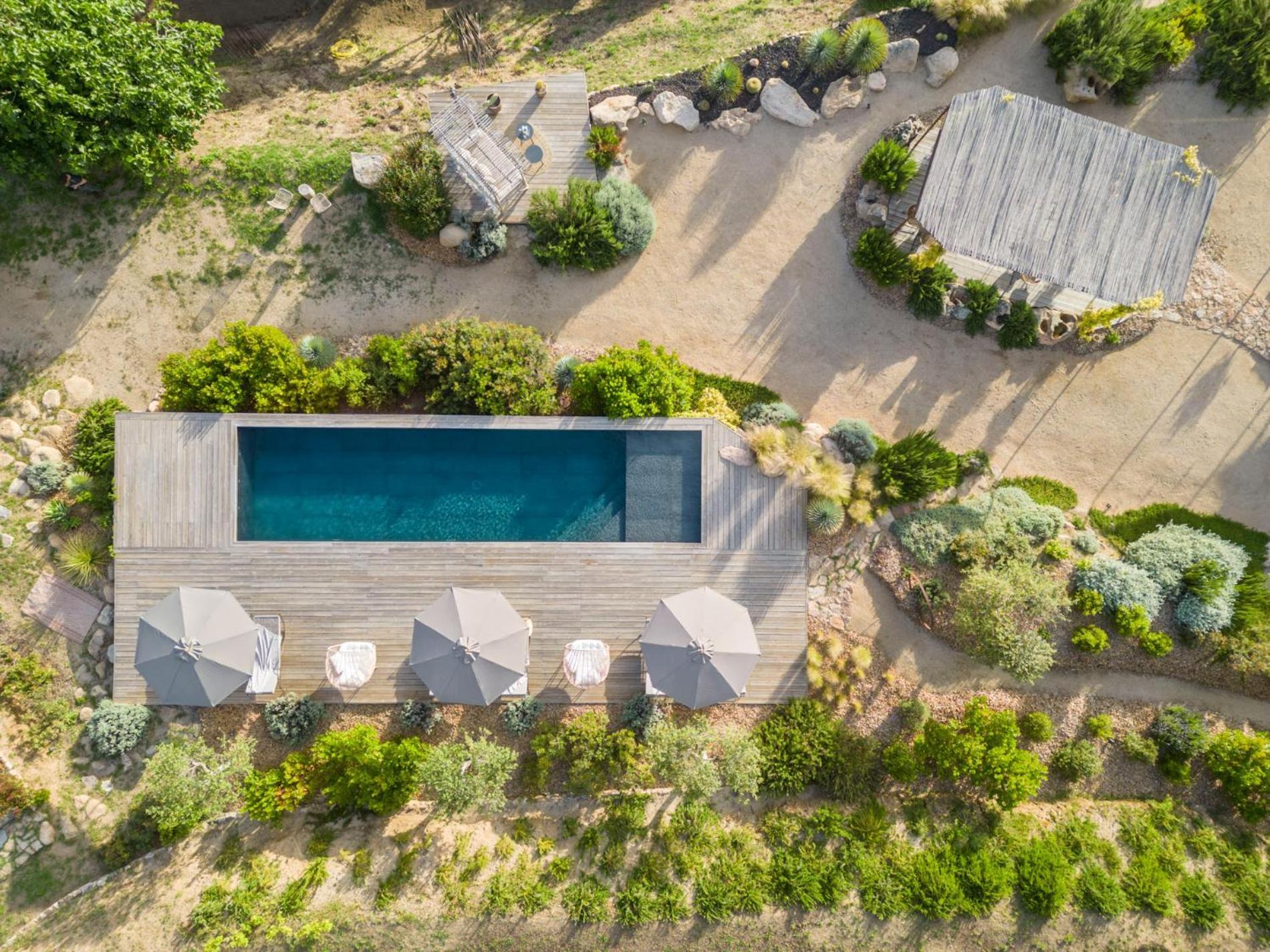 Terre De Maquis, Maison D'Hotes Vue Mer Corse Sari-D'orcino 外观 照片