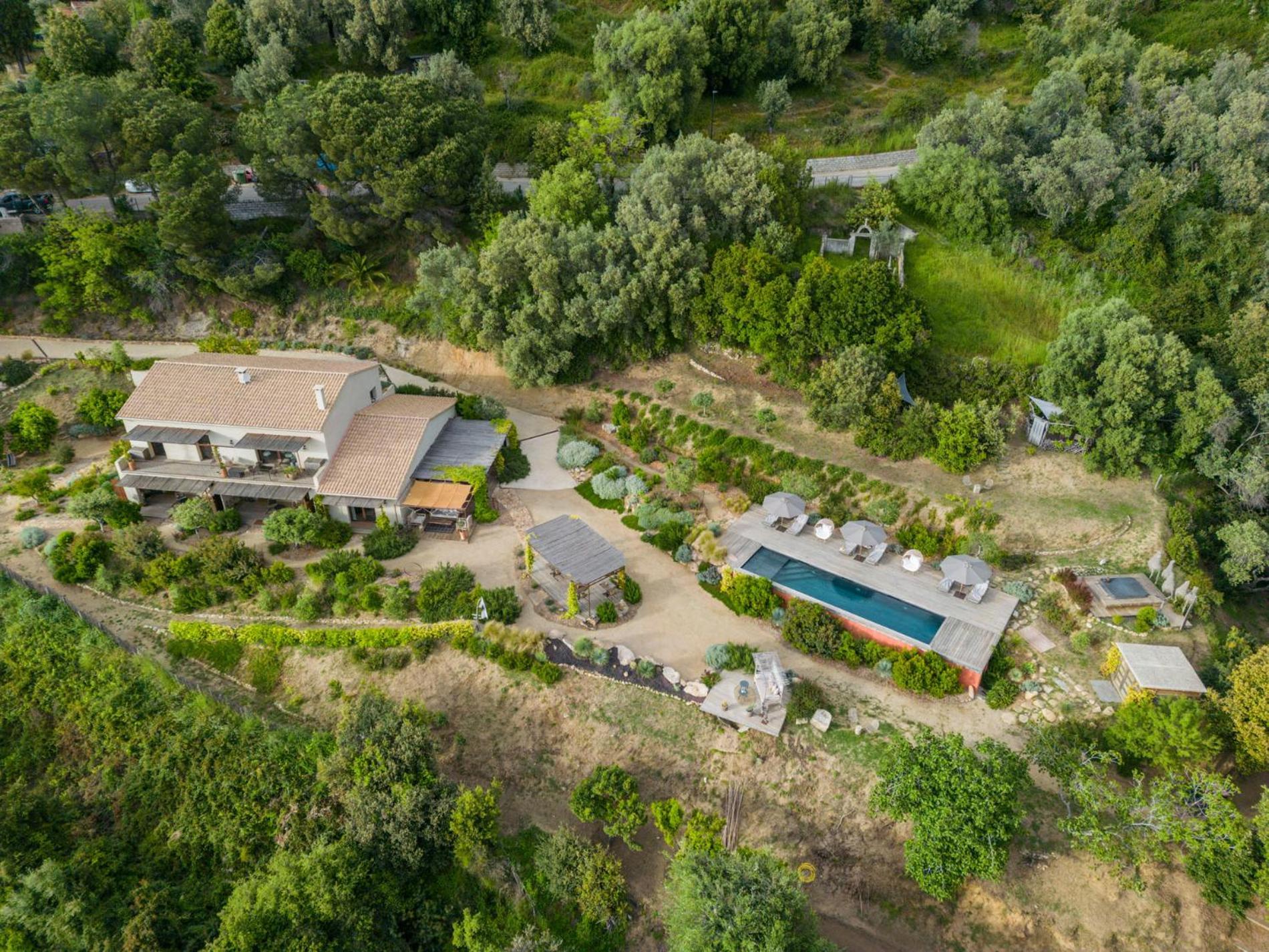 Terre De Maquis, Maison D'Hotes Vue Mer Corse Sari-D'orcino 外观 照片
